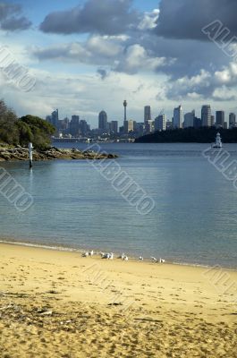 sydney in distance