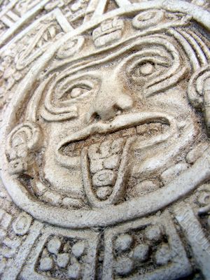 Aztec calendar details