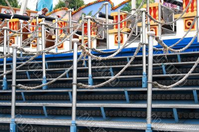 Stairs to the attraction
