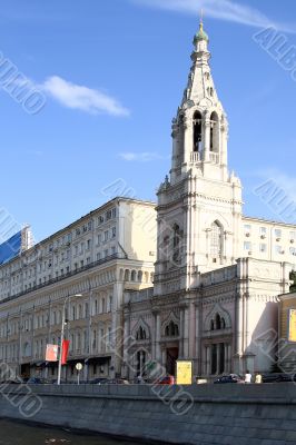 Church on the Sofia`s embankment