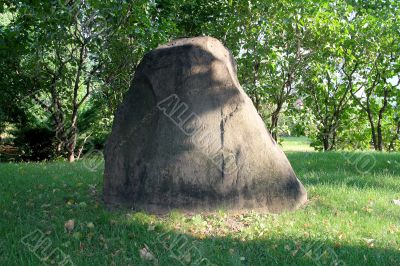 The sepulchral stone