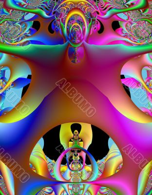 Abstract Fractal Design