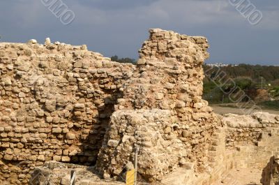 Old castle wall