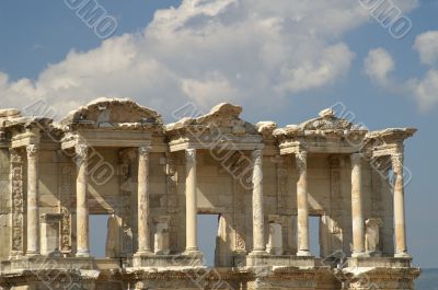 ancient ruins in Ephesus