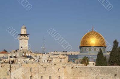 jerusalem old city - dome of the rock