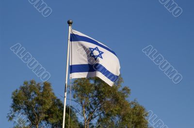 Israel state flag