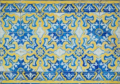 vintage tiles from Sintra, Pertugal