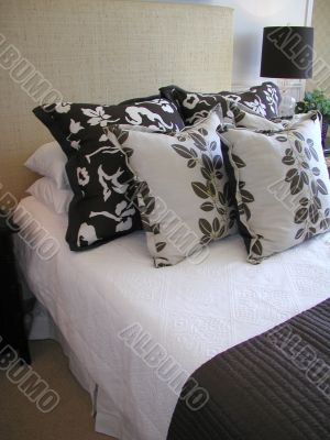 Bedding and Headboard