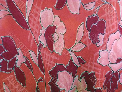 floral shiffon cloth