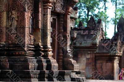 Mandapa at Banteay Sreiz, Cambodia