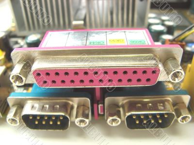 Compute motherboard`s connectors