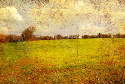old-fashioned landscape old-fashioned landscape