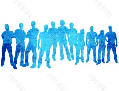 people silhouettes people silhouettes