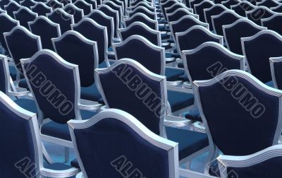 Seats in lecture hall