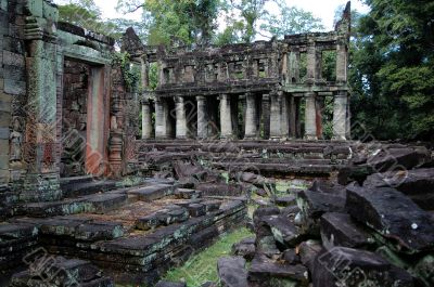 Ruin temple at Angkor Wat, Cambodia