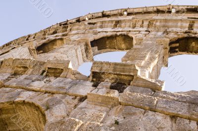 Amphitheater close up