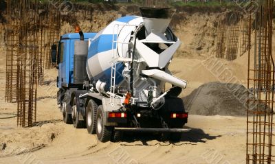 Concrete truck Concrete truck