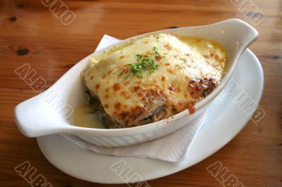 Baked lasagna
