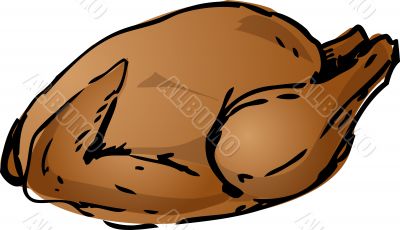 Roast chicken