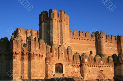 The fortress of Coca (Spain)