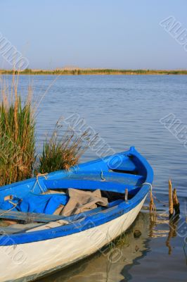 Old wooden boat