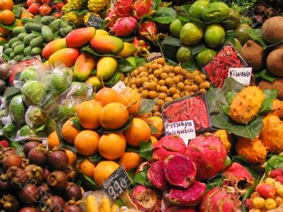 Tropical fruits