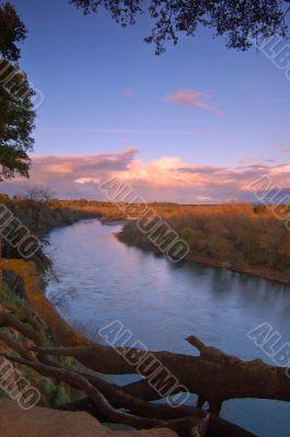 scenic river landscape