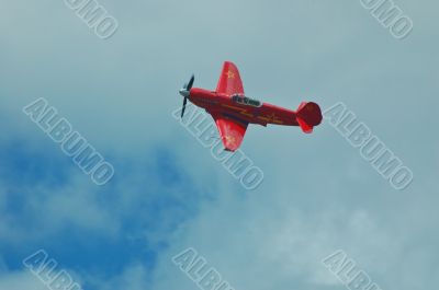 Aircraft at an airshow