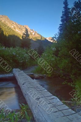 Trail in the mountains