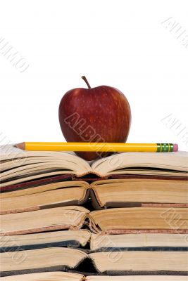 Educational Concepts (open books w/apple)