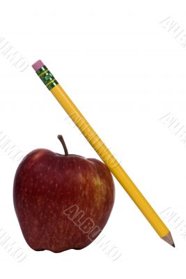 Education Series (apple and pencil)