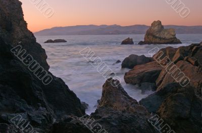 California shoreline