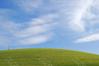 Camera pointed at grass