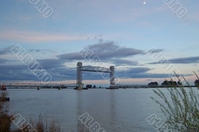 open drawbridge