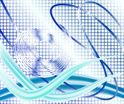 Abstract  floral background  vector illustration