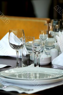 Banquet table  /  Dinner Place Setting