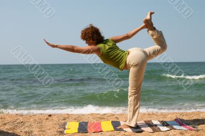 Natarajasana yoga pose