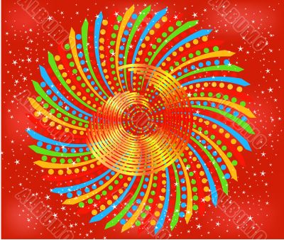 Abstract  art background  vector illustration