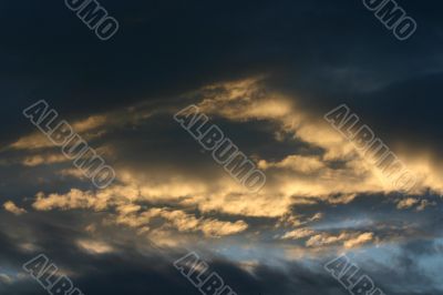 Dark clouds