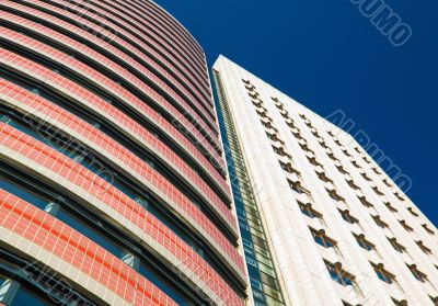Modern office towers Modern office towers