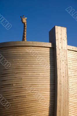 noah`s ark replica