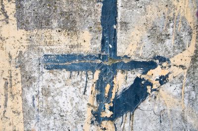 grungy painted concrete texture