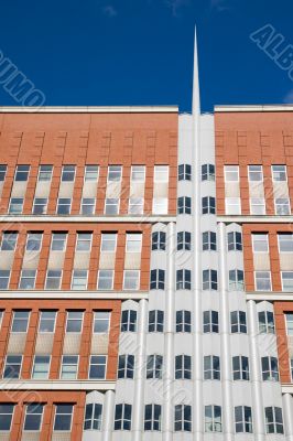 Closeup of flat windows