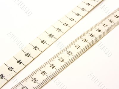 plastic measuring ribbon