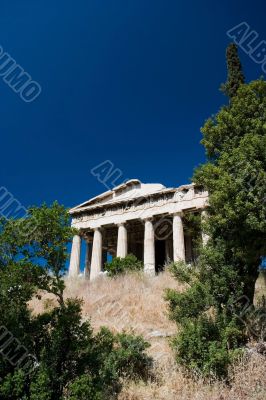 Hephaistos Temple at Agora in Athens