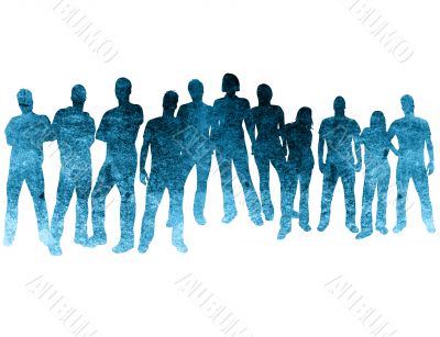 people silhouettes people silhouettes