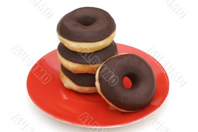 Pile of donuts.