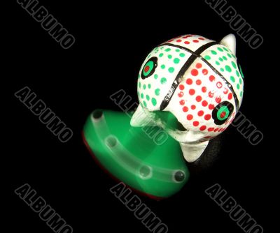 Small Toy Turtle Shaking His Head Small Toy Turtle Shaking His Head