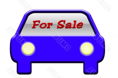 Car For Sale Illustration