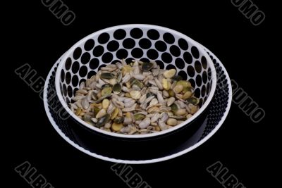 Mixed seeds. Mixed seeds.